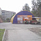Ангар арочный 9х9х4,5м. Крытые мини рынки. Администрация Томской обл.